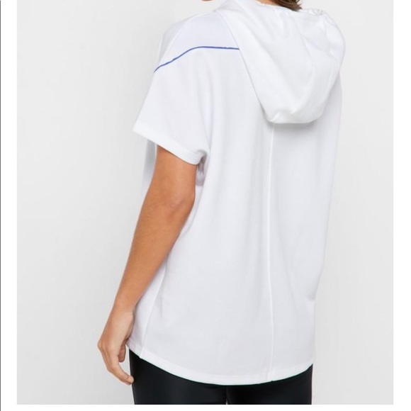 Under Armour The Rock Ss Tunic Hoodie White - Picture 3 of 7